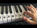 EASY Jingle Bells Piano/Keyboard guide