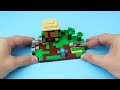 Building Tiny Minecraft Village - lego ASMR