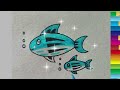 fish drawing | draw fish step by step | super easy drawings @123artwithfun