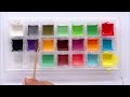How to create 16 new colors from 3 primary colors || color mixing
