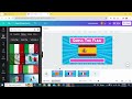 How to Make Viral Quiz Video in Canva - Guess The Flag Quiz video Animation tutorial