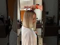 Brenda Gets Her Blonde Cut into a BLUNT BOB