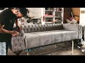 CHESTER SOFA UPHOLSTERY HOW TO DIY