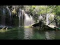 Sonidos de Cascada y Piano para Meditación: Relajación y Paz Interior | 4K Paisajes Naturales