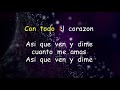 Alacranes Musical Por Tu Amor Karaoke