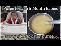 apple puree/ puree for babies/apple puree for 5 to 6 month babies/ baby food/puree recipes