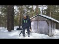 15 Days Alone in the Forest: My Winter in the Cabin From December to March