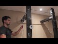How I Made This All-In-One Home Gym For Cheap | DIY Power/Squat Rack & Homemade Cable Pulley System
