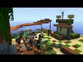 I Made 300 Players Simulate Survival Islands in Minecraft...