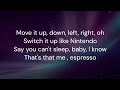 Sabrina Carpenter - Espresso (lyrics)