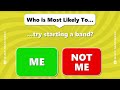 Who’s Most Likely To…? (FRIEND Questions)
