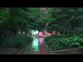 Stunning large residential complex. People's life in Guiyang Huaguoyuan on a rainy day・4K Walk