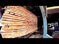 Amazing Automatic Wood Sawmill Machines Modern Technology - EXTREME Fast Wood Cutting Machine