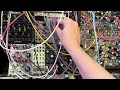 Two minutes of chaotic rhythms with Tiptop 258t Dual Oscillator & Toppobrillo Multifilter 2