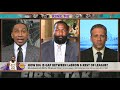 First Take gets heated debating LeBron vs. Kevin Durant