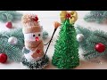 ⛄ SNOWMAN of tapes. New Year's decor with their own hands. DIY