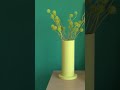 DIY Vase using Cardboard Roll #diy #craft #trending