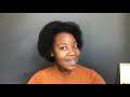Blowing out my 4C hair with a blow out relaxer || Sta-Sof-fro blow out relaxer || Natural hair
