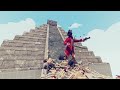 FALLING FROM THE MAYAN PYRAMID TO EXPLOSIVE SKELETONS | TABS - Totally Accurate Battle Simulator