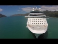 The Celebrity Solstice in Akaroa