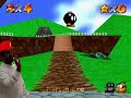 Mario went from the desert straight to bob-omb battlefield