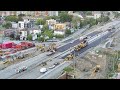 Ottawa HWY 417 Booth St Bridge Replacement Time-lapse