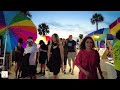 [4k] Nightlife Clearwater Beach Florida - Tampa Bay Area - Walking Tour