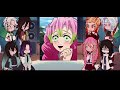 Hashira react to GiyuMitsu friendship||ft. Hashria -Gyomei|| Credits in description!￼