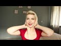 How to Become Old Hollywood Diva In 3 minutes l Vintage Head Scarf Tutorial