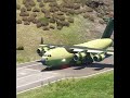 Very Extreme! Giant C17 taking off from short runway