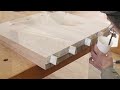 ISHITANI - Making a Single Pedestal Solid Wood Desk