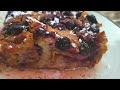 BLUEBERRY CROISSANT BREAD PUDDING