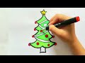 Christmas Tree Compilation Drawing, Painting and Coloring for Kids & Toddlers Christmas Kids Songs
