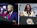 National polls show Trump and Harris already running neck and neck