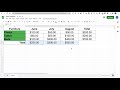 How to use the SUM Function in Google Sheets in 2 minutes (QUICK)