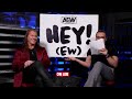 Chris Jericho Breaks His Walls Down | Hey! (EW), 11/27/22