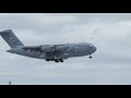 US AIR FORCE TRANSPORT PLANE AMAZING QUICK LANDING & PASSENGER & PRIVATE PLANES TAKE OFF FLL AIRPORT