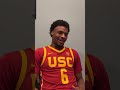 Bronny James shares his favorite player of all time #usc #shorts