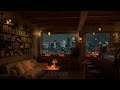 Jazz Relaxing Music ☕ Soft Jazz Music at Cozy Coffee Shop Ambience for Work, Study And Focus
