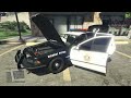 GTA 5 - DLC Vehicle Customization - Declasse Impaler SZ Cruiser (Chevy Caprice Police Car)
