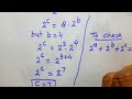 ।। maths olympiad question ।।  An algebraic exponential problem @mathscuriosity494