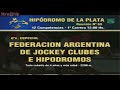Transmisión Hipódromo La Plata con candidatos
