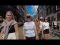 Copenhagen, Denmark 🇩🇰 City Tour | 4K | Street Walk | Summer | Strøget | København, Danmark 2022