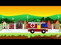 How to draw Ambulance and coloring for kids/KoKoBaBy