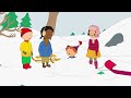 Caillou on the Slopes | Caillou's New Adventures | Season 3: Episode 11