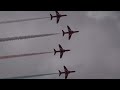 The Amazing Red Arrows at RIAT 23 with full radio communication.