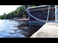 1986 Ski Nautique Exhaust - Manitowish Waters, WI Island Lake