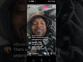 Math Hoffa Instagram live  mad his Girlfriend Leaked his Music with out his permission