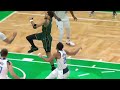Jason Tatum shocked entire crowd celtics after he attempt to posterized Javale McGee vs DALLAS