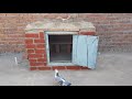 Building New Setup Mini Pigeon House with Bricks